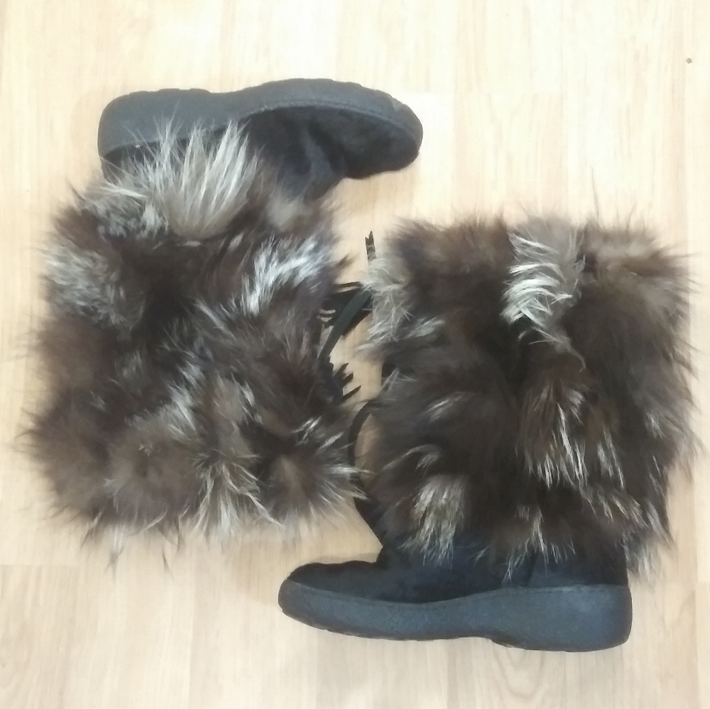 Amazing Winter Real Fur Oscar Sport Boots
